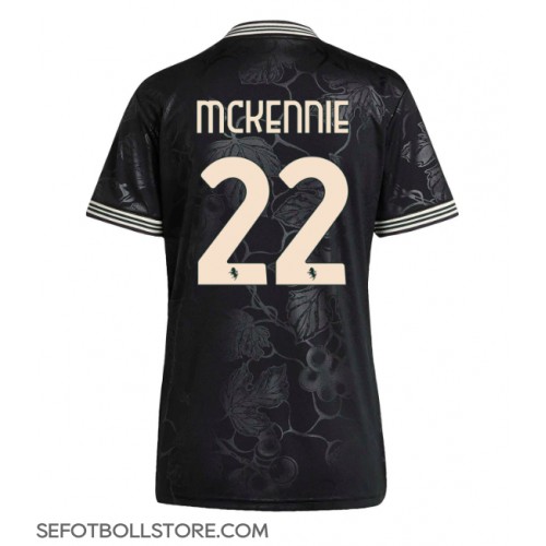 Juventus Weston McKennie #22 Replika Tredje Tröja Dam 2025-26 Kortärmad